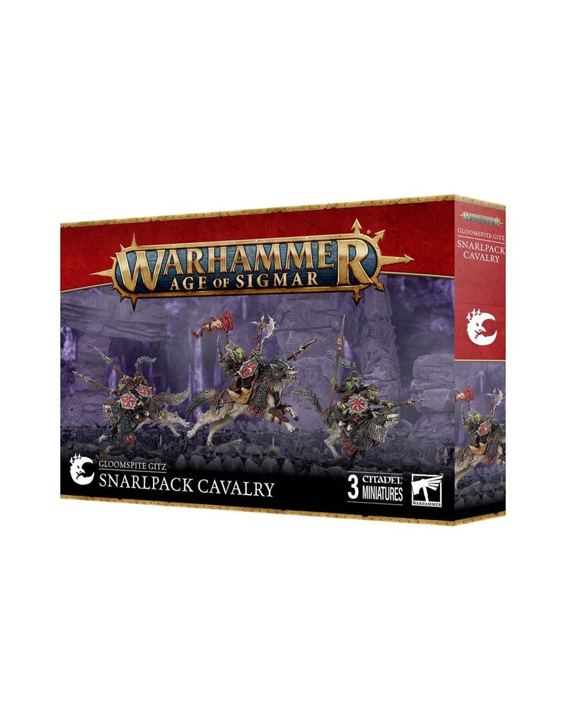 Games Workshop WH40K AOS Gloomspite Gitz: Snarlpack Calvary