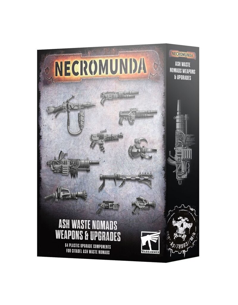 Games Workshop Necromunda: Ash Waste Nomads Weapons & Upgrades