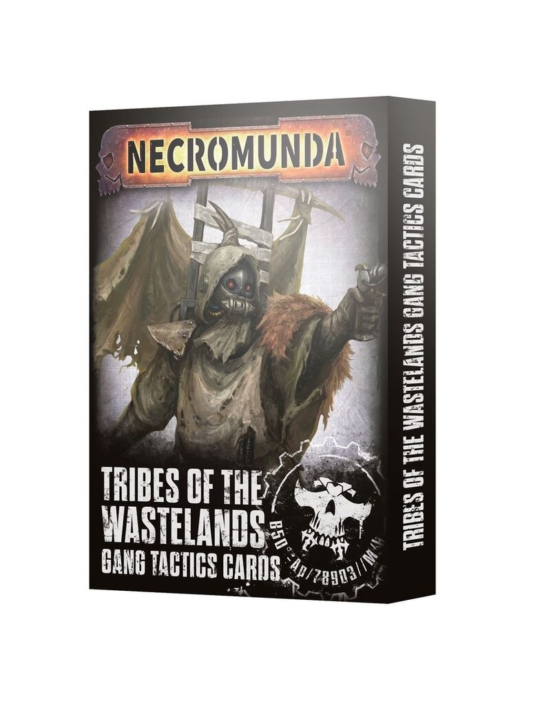 Games Workshop Necromunda: Tribes o/t Wastelands Gang Tactics Cards