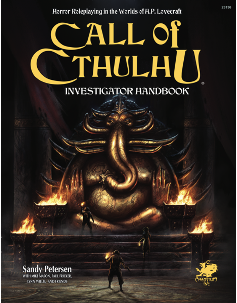 chaosium inc Call of Cthulhu: 7th Edition Investigator Handbook