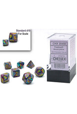 Chessex Festive Mini 7 Die Set Mosaic/Yellow