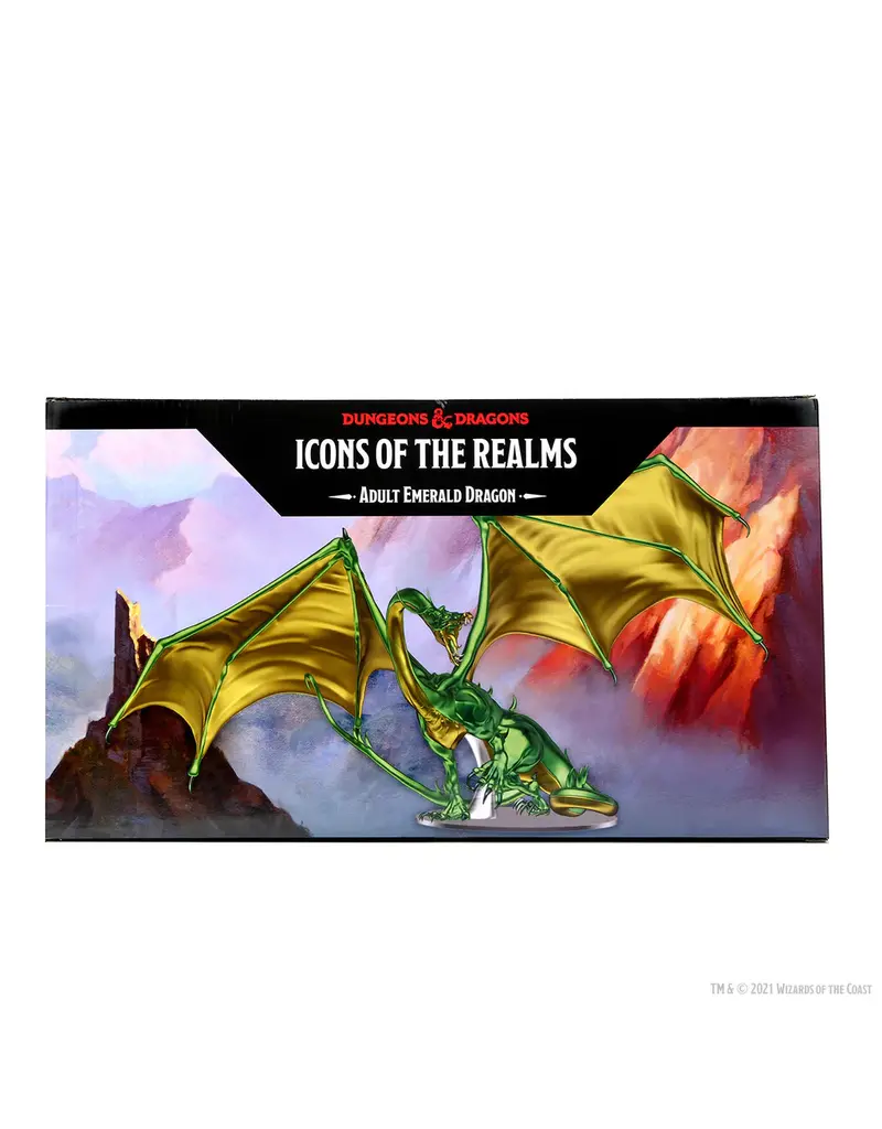 Wizkids D&D Adult Emerald Dragon Premium Figure