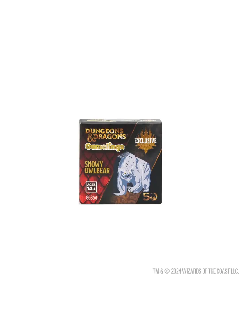 Wizkids D&D Gamelings Snowy Owlbear (Tokens)