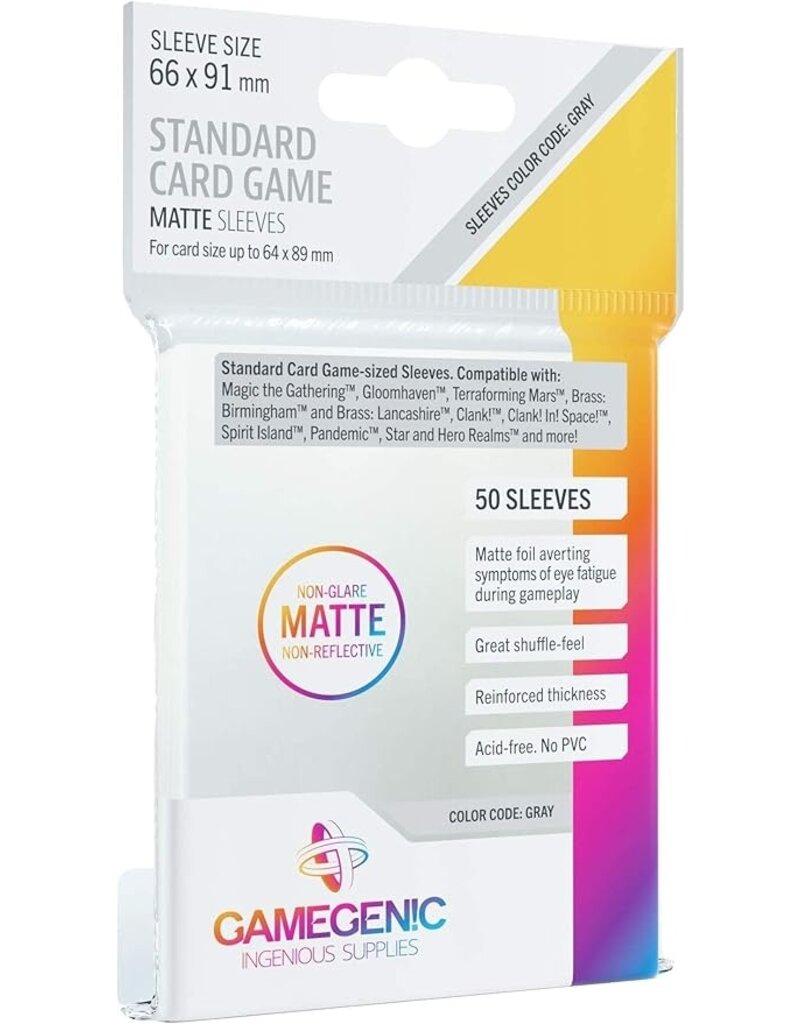 gamegen!cs DP Gamegen!cs Standard Card Game MATTE 66x91mm 50ct