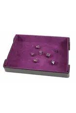 forged gaming Dice Tray Rectangle Magnetic Folding Purple