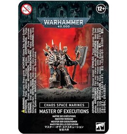 Games Workshop WH40k Chaos Space Marines Master of Executions