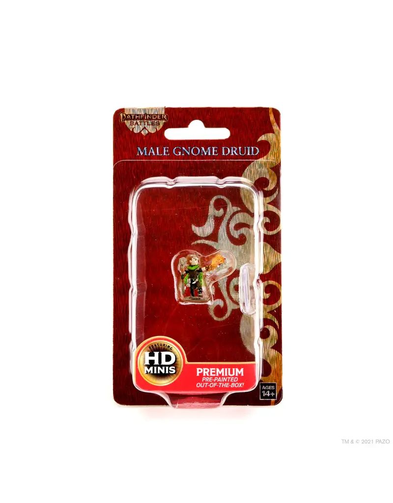 Wizkids Pathfinder Battles Premium Male Gnome Druid