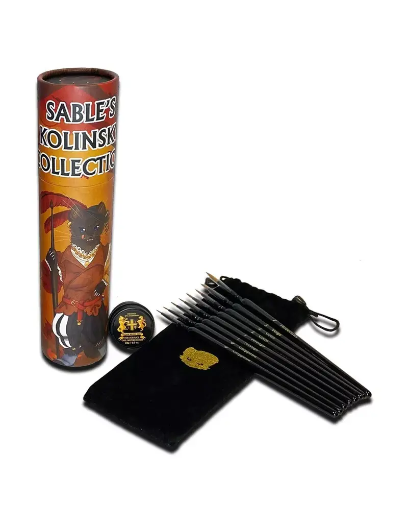 Fuumuui Kolinsky Sable Brush Set