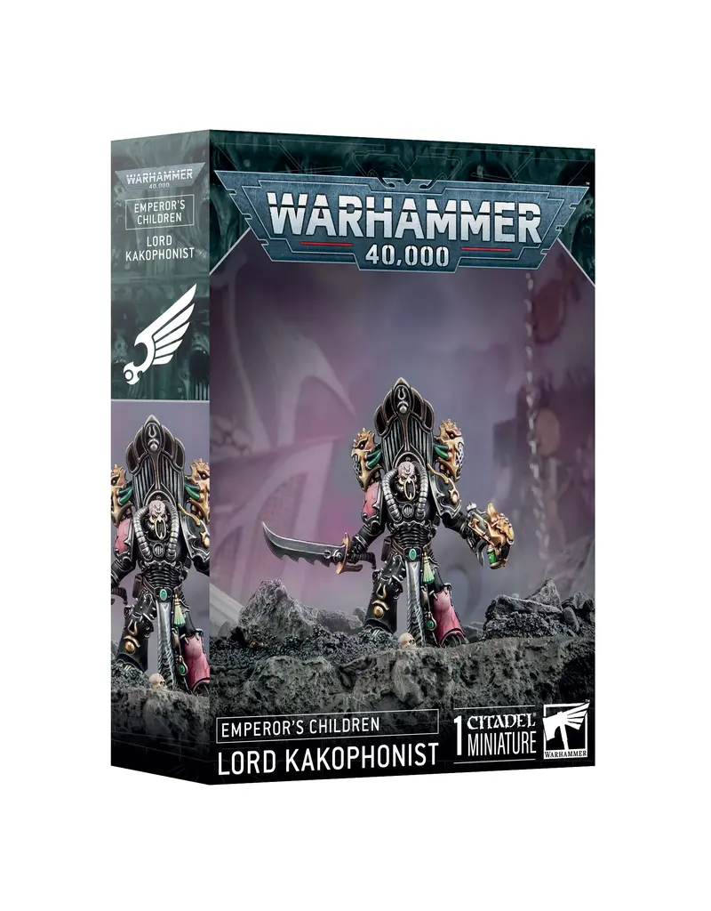 Games Workshop WH40K Emperor's Children: Lord Kakophonis