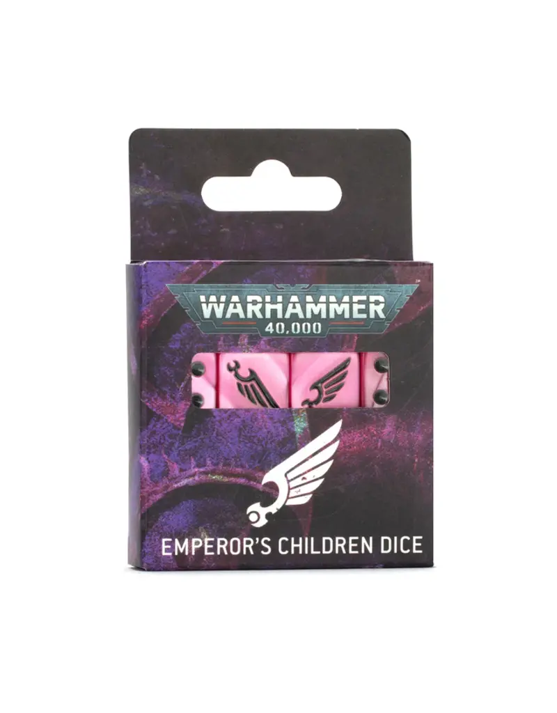 Games Workshop WH40K Emperor's Children Dice