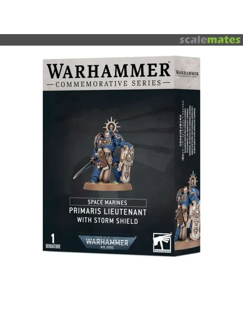 Citadel WH40k Space Marines Primaris Lieutenant with Storm Shield
