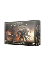 Games Workshop WH40K Legion Imp. Questoris Knights Magaera and Styrix