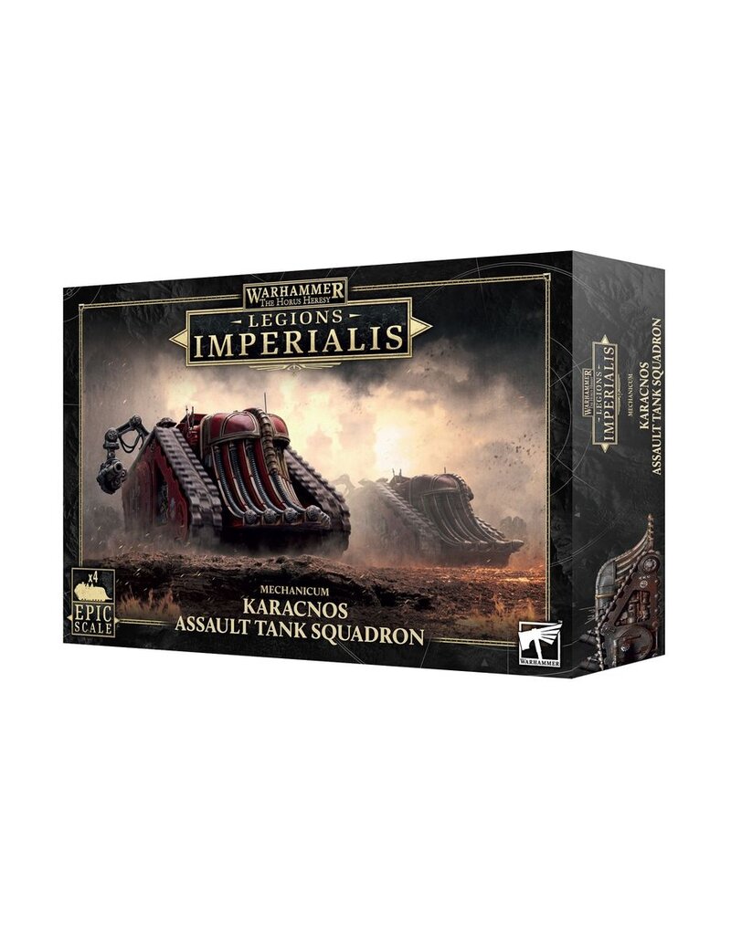 Games Workshop WH40K Legion Imp. Karacnos Assault Tank Squadron