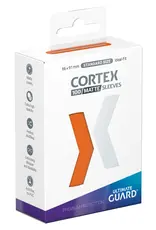 Ultimate Guard UGD Cortex Matte Orange Deck Protector Sleeves 100ct