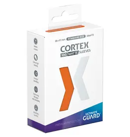 Ultimate Guard UGD Cortex Matte Orange Deck Protector Sleeves 100ct