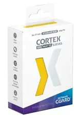 Ultimate Guard UGD Cortex Matte Yellow Deck Protector Sleeves 100ct