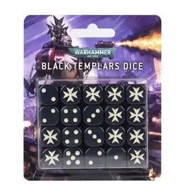 Citadel WH40k Black Templars Dice