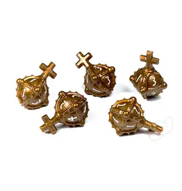 PolyHero Dice PolyHero Cleric 5d4 Hallowed Hand Grenades Merciful Gold