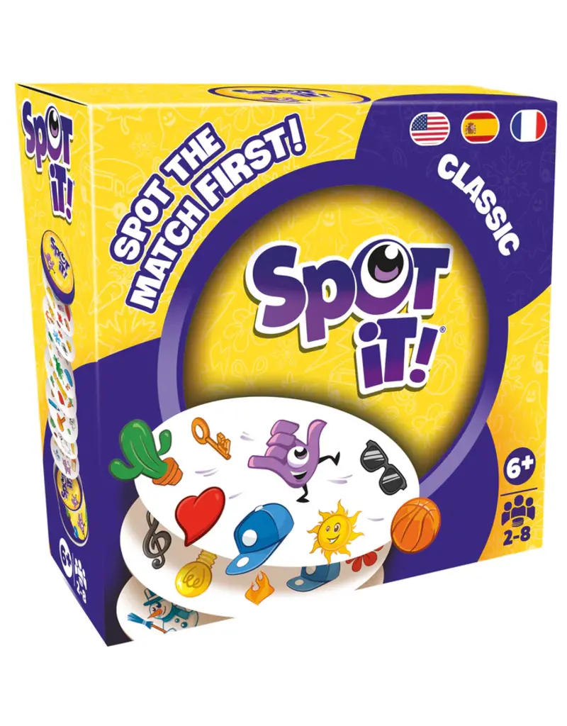 Blue Orange Spot It Classic
