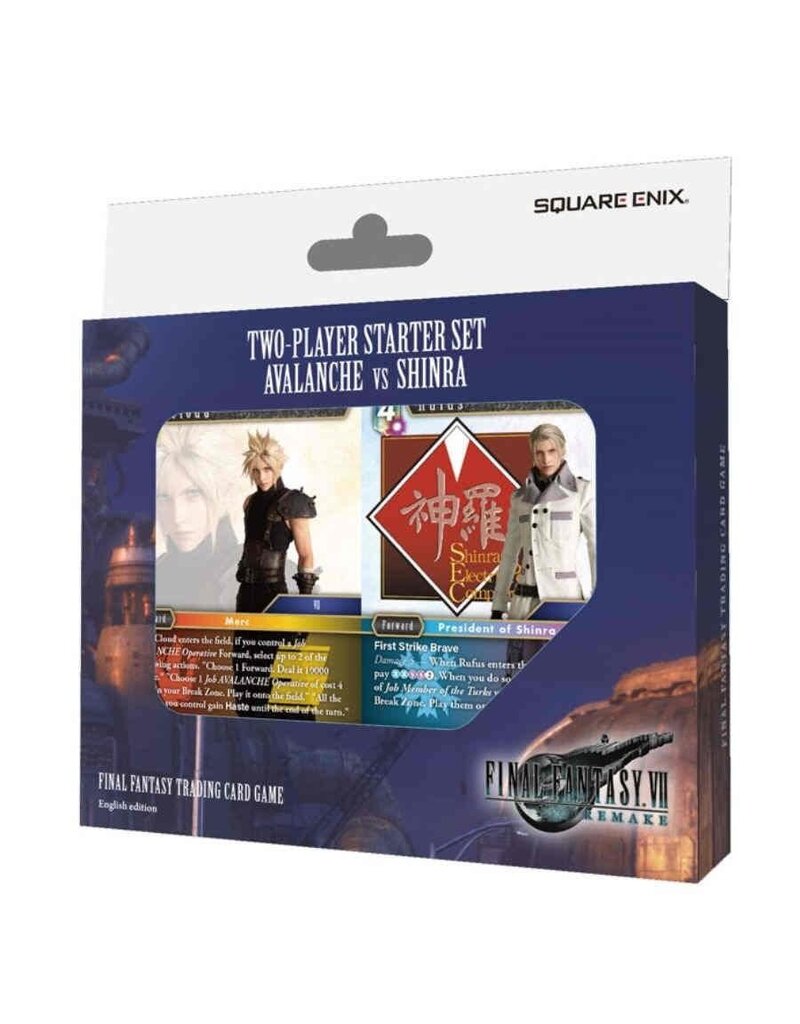 Final Fantasy TCG Avala Vs Shinra Starter Set