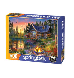 springbok Sun Kissed Cabin - 500 Pc.