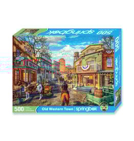 springbok Old Western Town - 500 Pc.