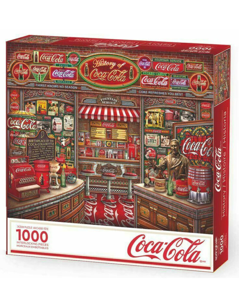 springbok Coca Cola History - 1,000 Pc.
