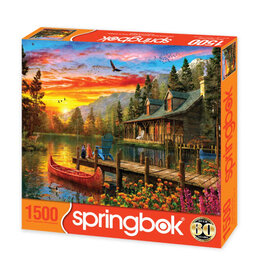 springbok Cabin Evening Sunset - 1,500 Pc.