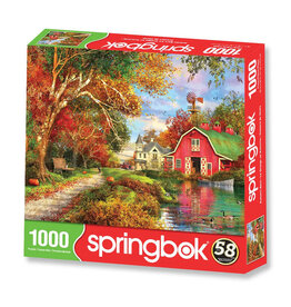 springbok Autumn Barn - 1,000 Pc.