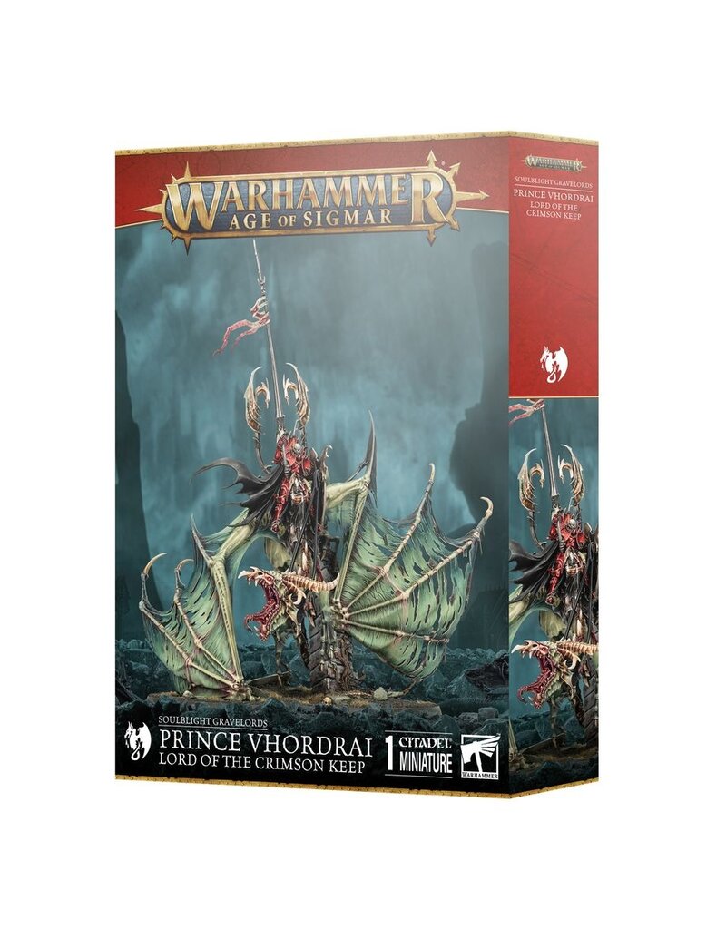Games Workshop WH40K AoS Prince Vhordrai Lord of the Crimson Keep