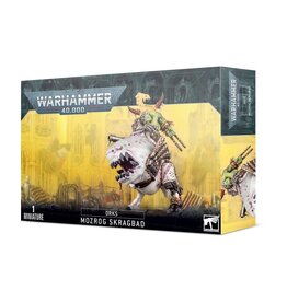 Games Workshop WH40k Orks Mozrog Skragbad / Beastboss on Squigosaur