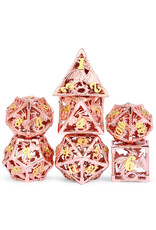 georgetown hobbies Hollow Dice Set 7pcs Dragon Copper &