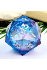 Dice Habit Jumbo D20 Dice - Ice Castle