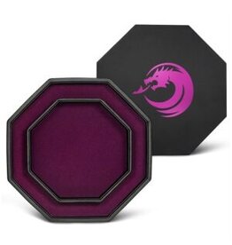 Dice Habit Octagon Dice Tray - Purple