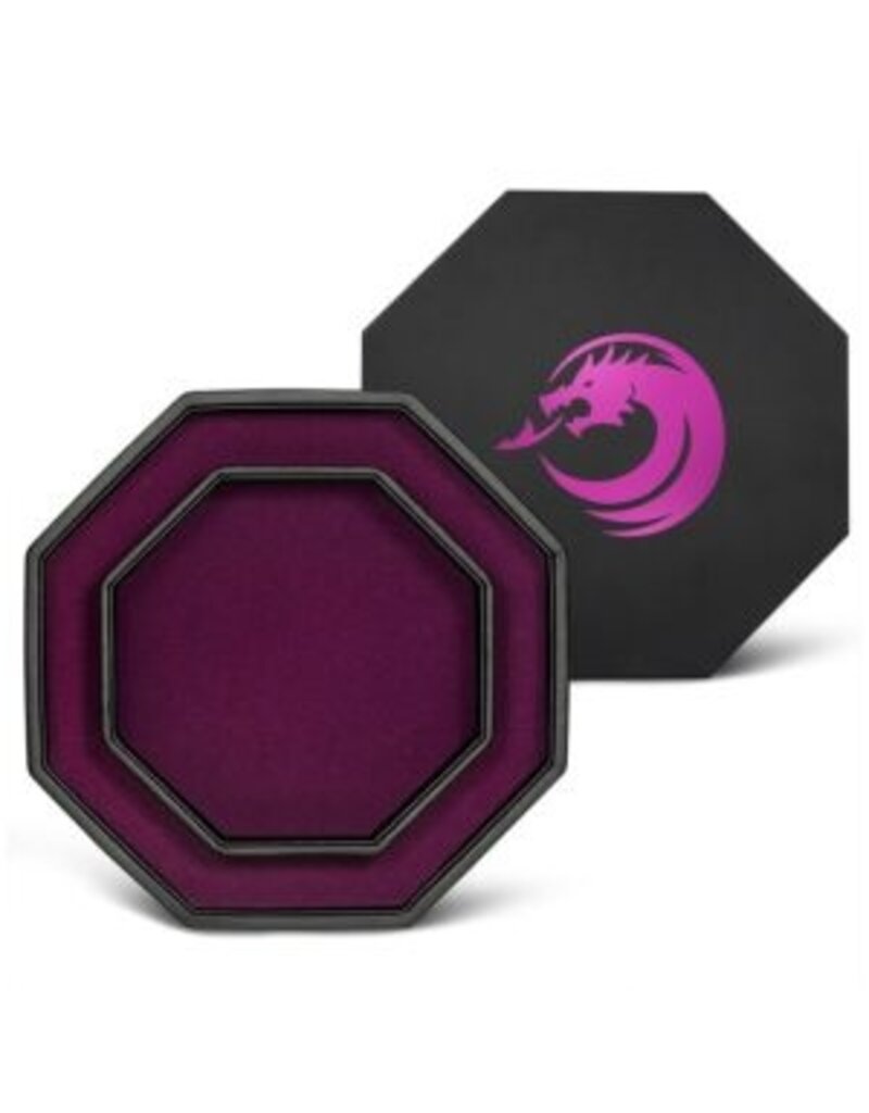 Dice Habit Octagon Dice Tray - Purple