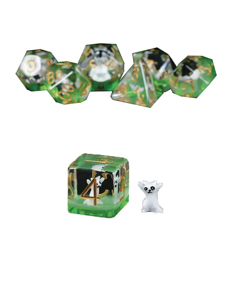 Dice Habit Resin Dice Set (7 Pcs.) - Rave Kitty