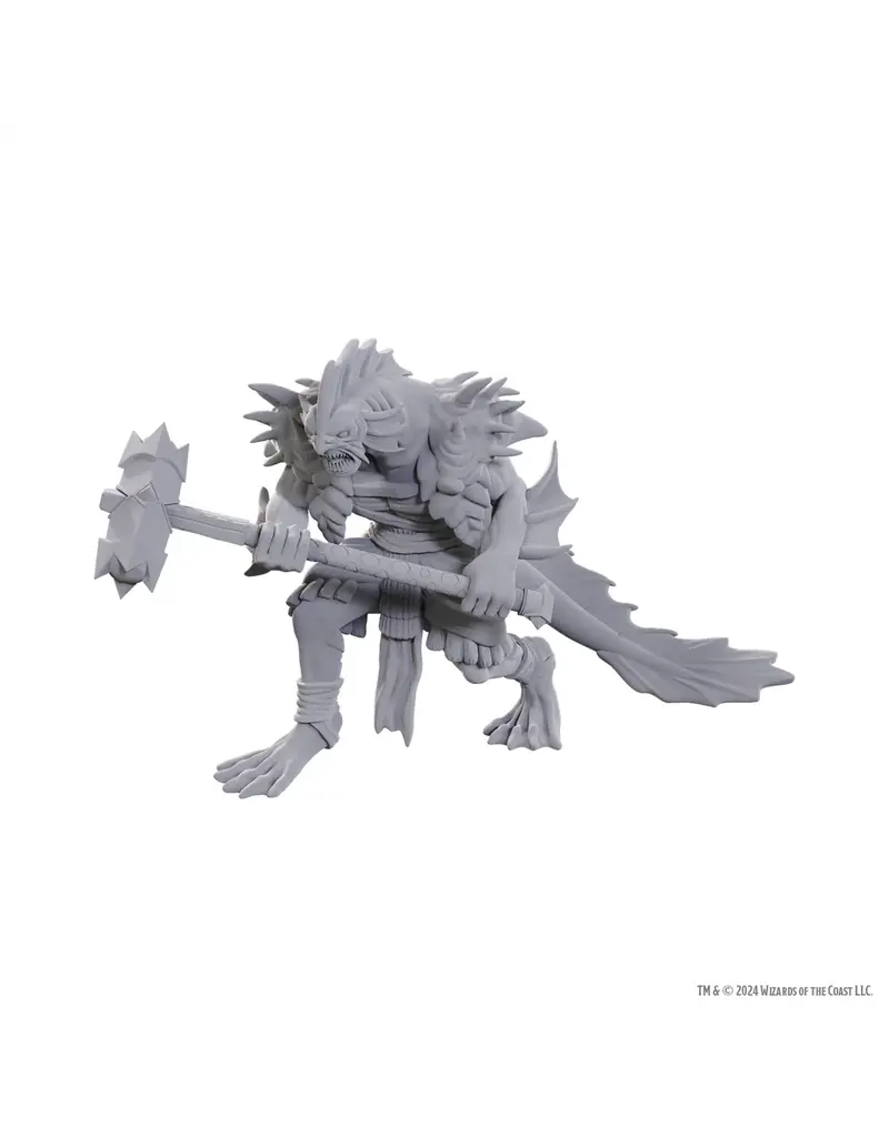 Wizkids D&D NULZOR UPM W25 SAHUAGIN CORAL SMASHER