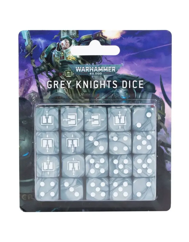 Games Workshop WH40k Grey Knights Dice