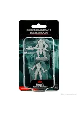 Wizkids D&D Nolzur's - Bugbear Barbarian Male & Bugbear Rogue Female 90311