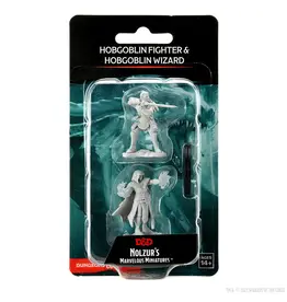 Wizkids D&D Nolzur's - Hobgoblin Fighter Male & Hobgoblin Wizard Female 90310