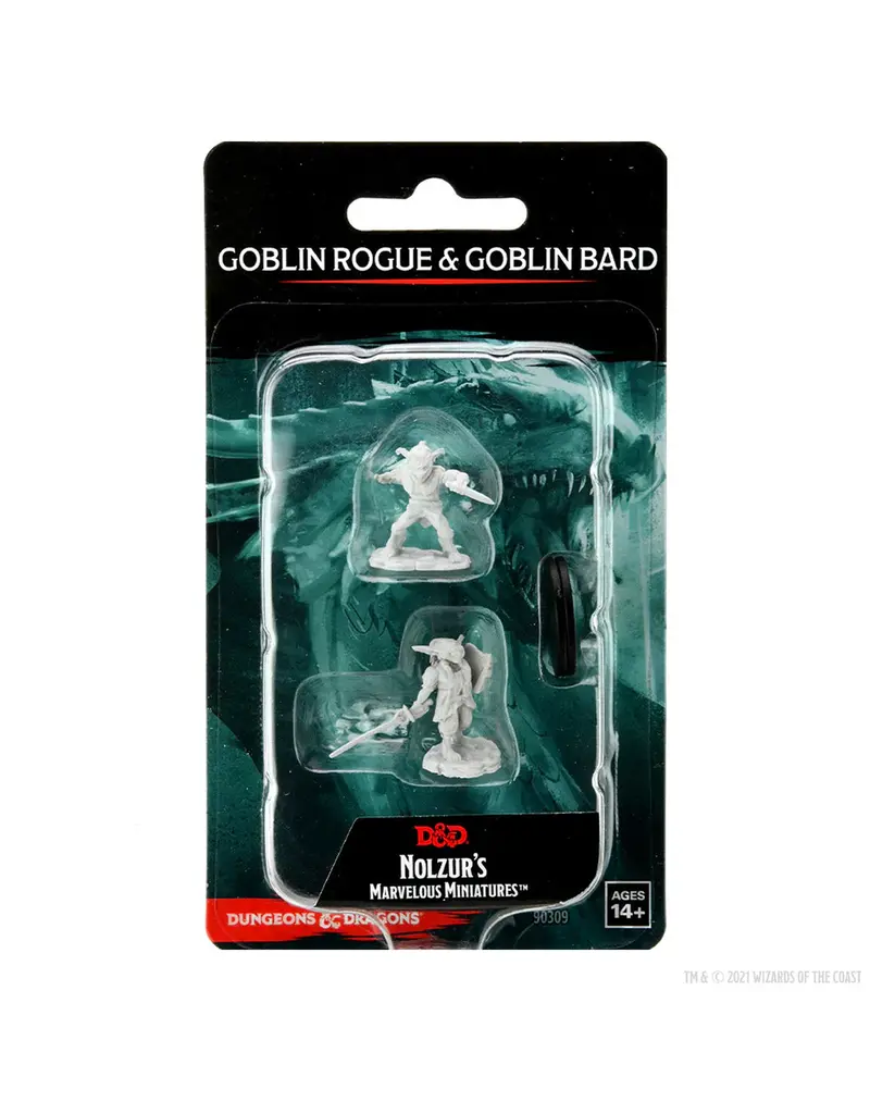 Wizkids D&D Nolzur's - Male Goblin Rogue & Female Goblin Bard 90309