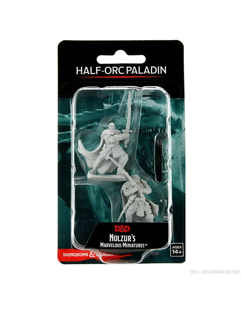 Wizkids D&D Nolzur's - Half-Orc Paladin Male 90307