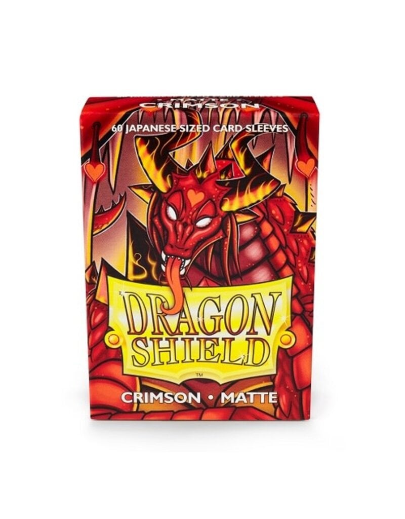 Dragon Shield DP Dragon Shield Matte Small Crimson 60