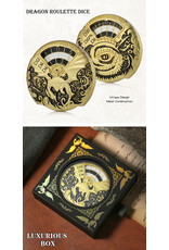 Dice Habit Spinner Dice [Black & Gold]