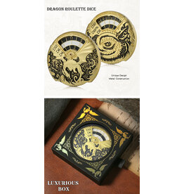 Dice Habit Spinner Dice [Black & Gold]