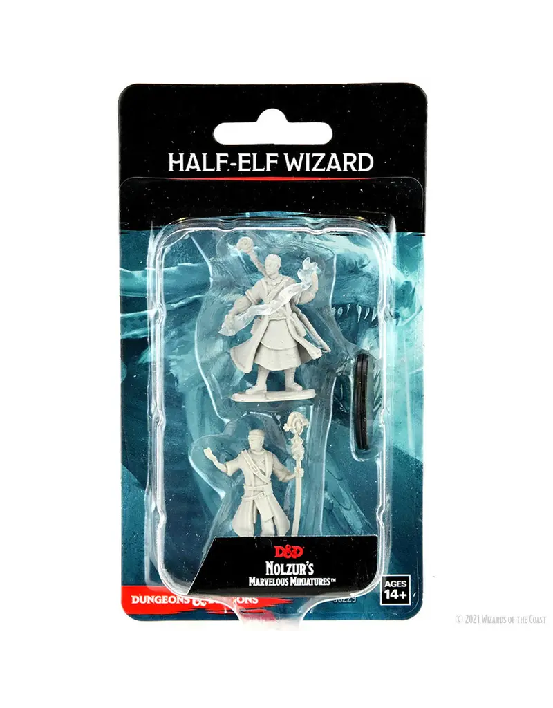 Wizkids D&D Nolzur's - Half-Elf Wizard Male 90229