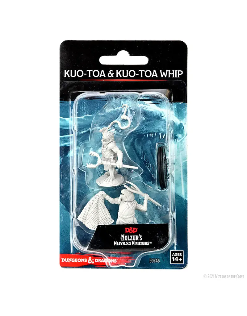 Wizkids D&D Nolzur's - Kuo-Toa & Kuo-Toa Whip 90246