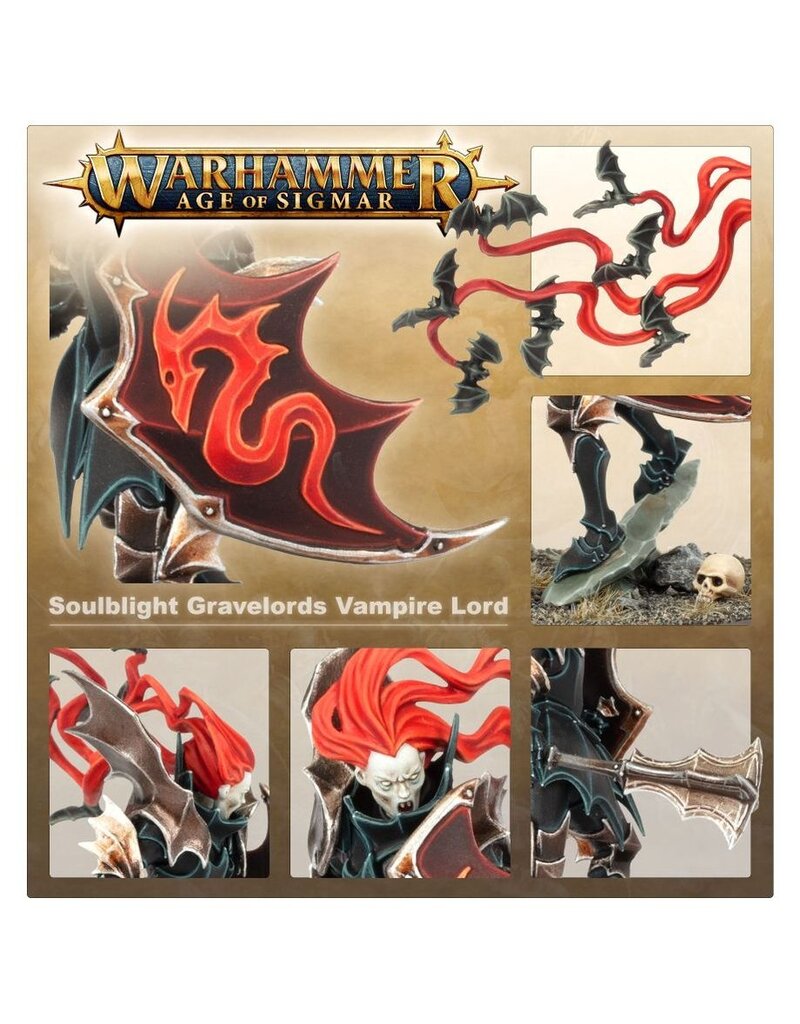 Games Workshop WH AOS Soulblight Gravelords Vampire Lord