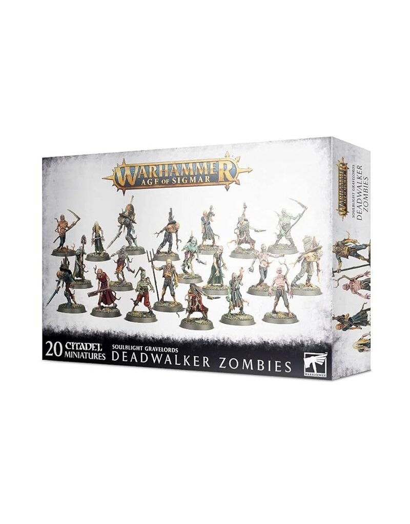 Games Workshop Age of Sigmar Soulblight Gravelords Deadwalker Zombies