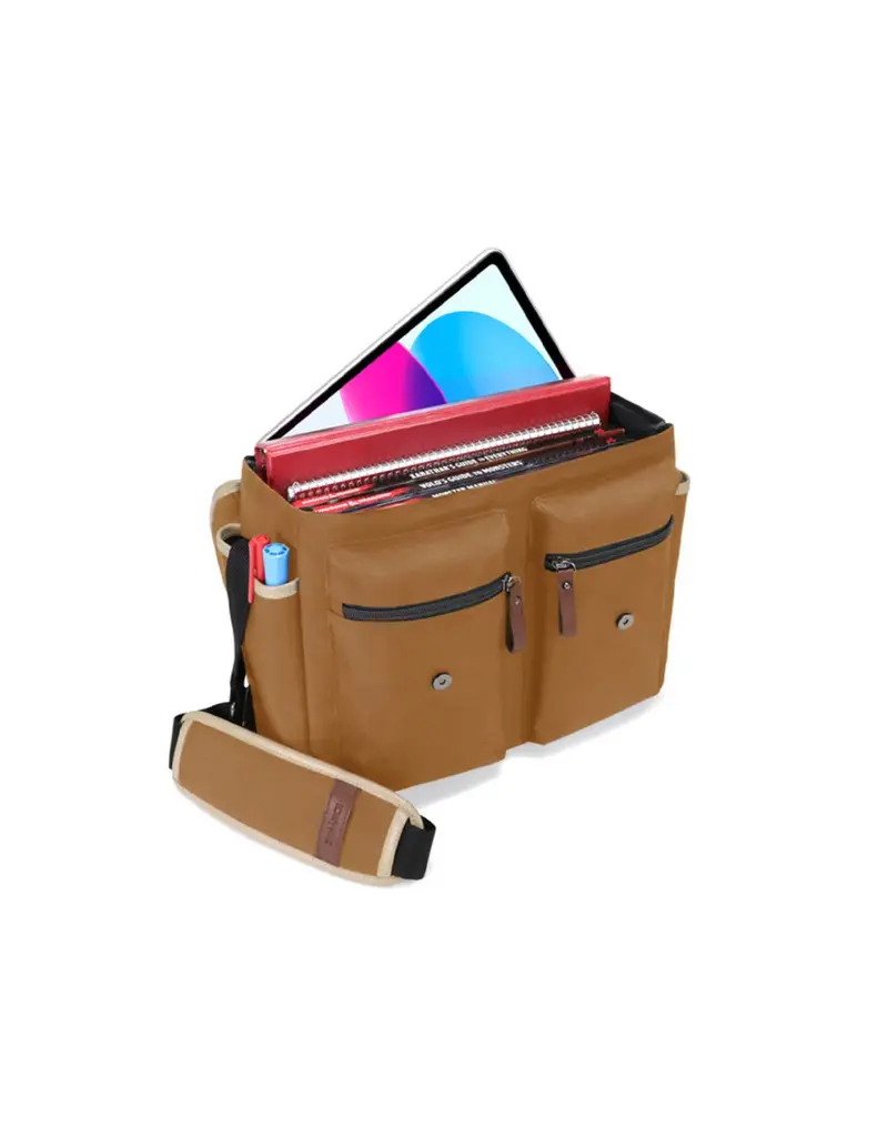 enhance gaming Enhance: Designer RPG Shoulder Bag Tan